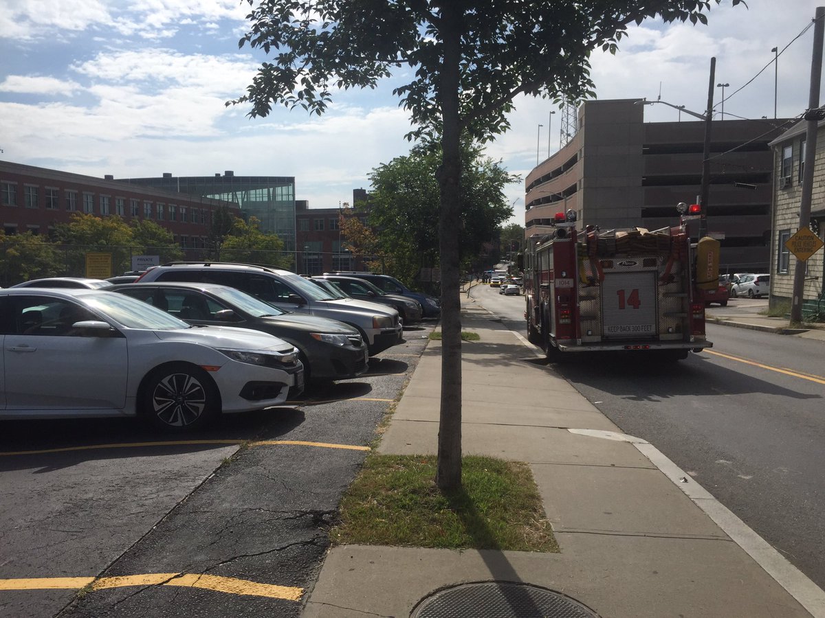 Providence Public Safety Complex on lockdown. Several employees evacuated. Police tell a suspicious letter prompted it - @ABC6   