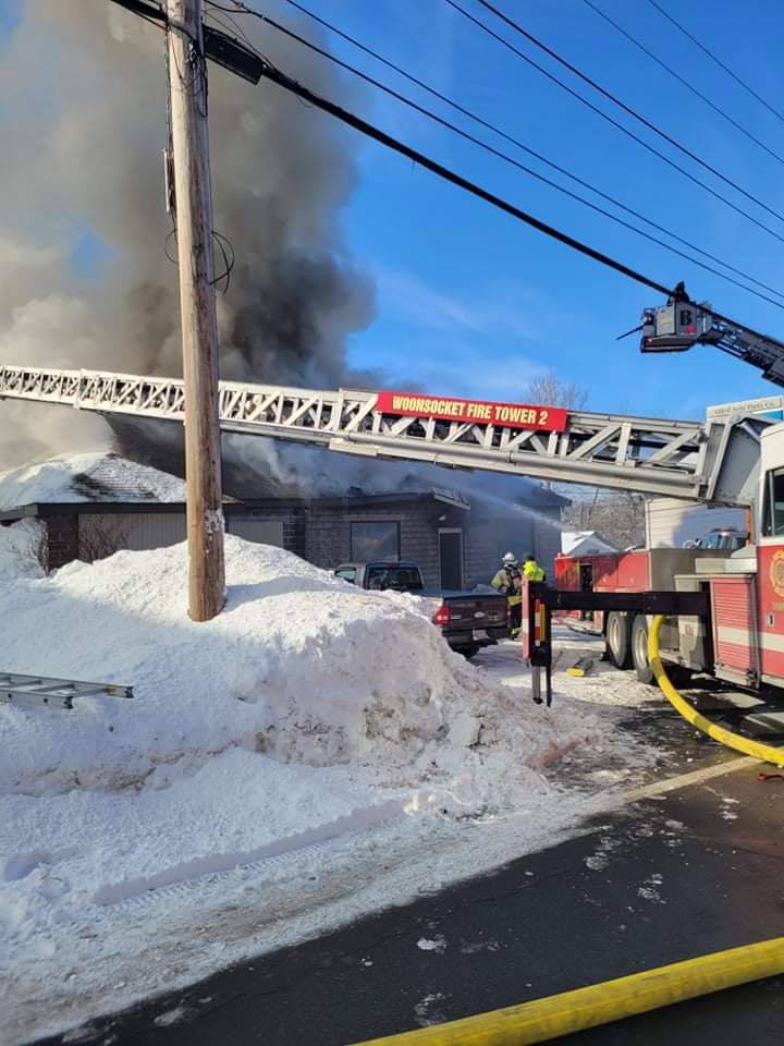 Canteen 1 on scene at 377 cumberland hill road woonsocket  for a 2nd alarm of fire.   j1p/cp  s. kell