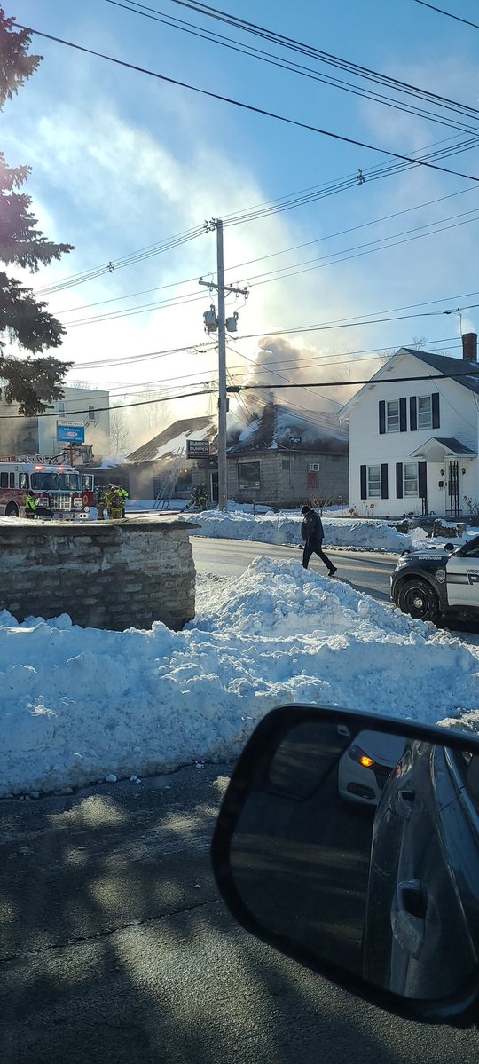 Fire at Woonsocket,  Cumberland Hill Rd