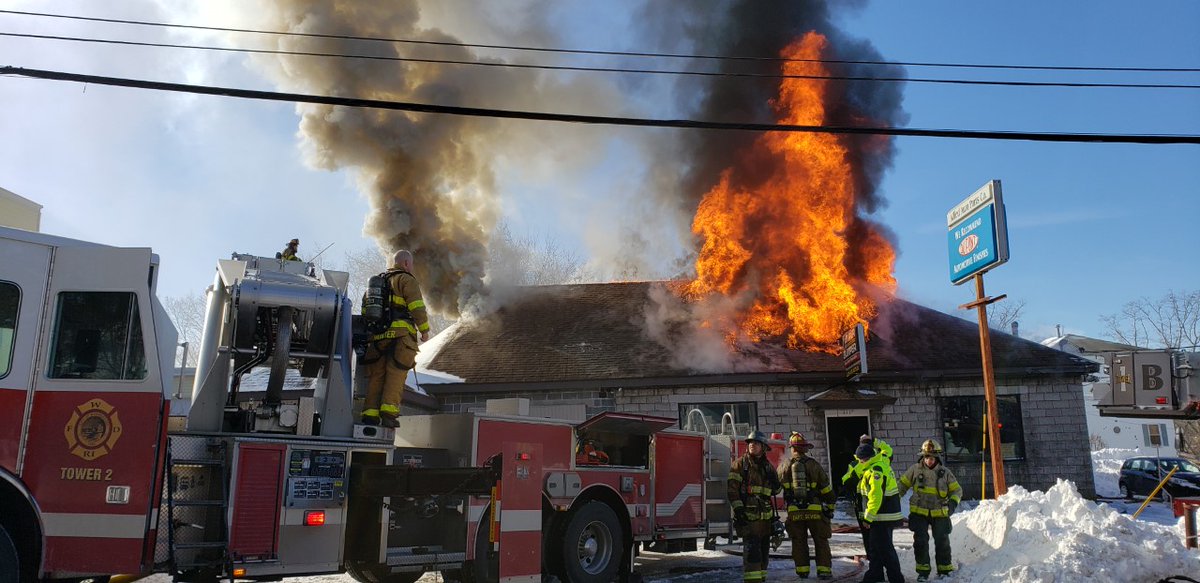 Woonsocket: Working fire, 377 Cumberland Hill Road