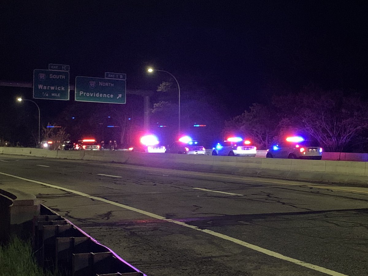 This is what the scene of a shooting on Rt. 10 North looked like a few hours ago. Providence police say a 35 year old man was shot and rushed to the hospital with non-life threatening injuries. Rhode Island State Police investigating