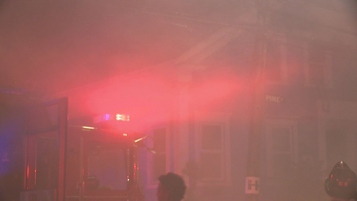 Fire damages TWO homes in Providence.