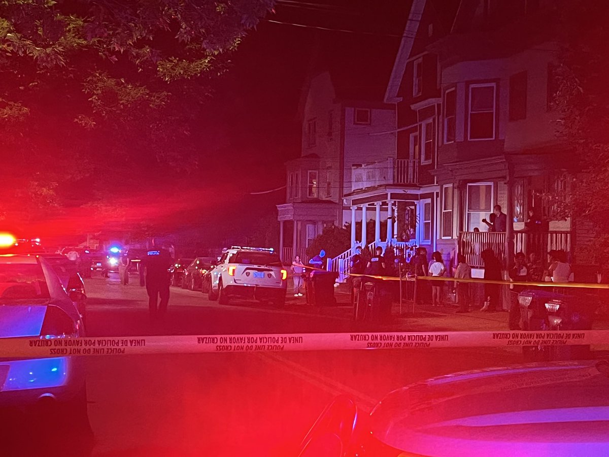 Providence Police have just confirmed that two people have been shot.One person is dead. Unclear the condition of the other victim