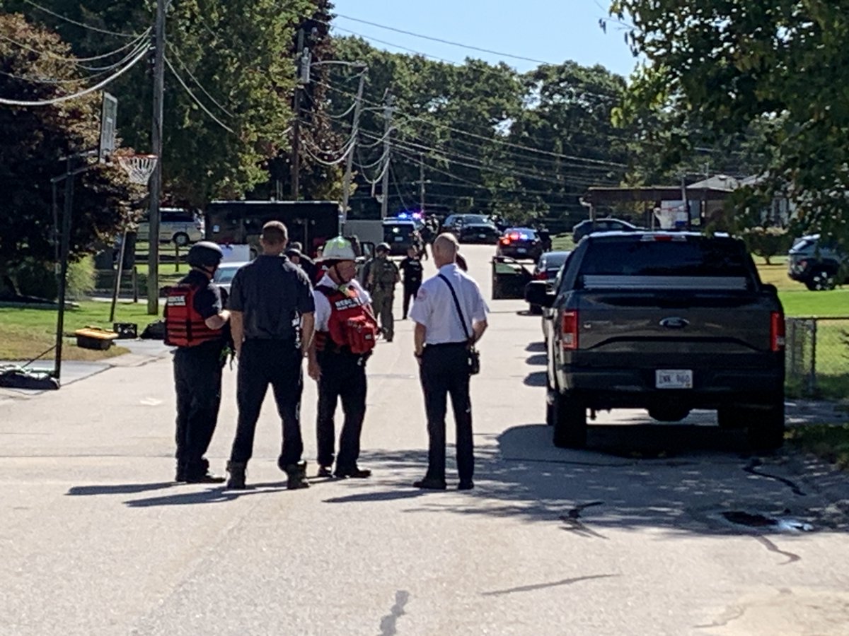 An hours-long standoff has ended in West Warwick