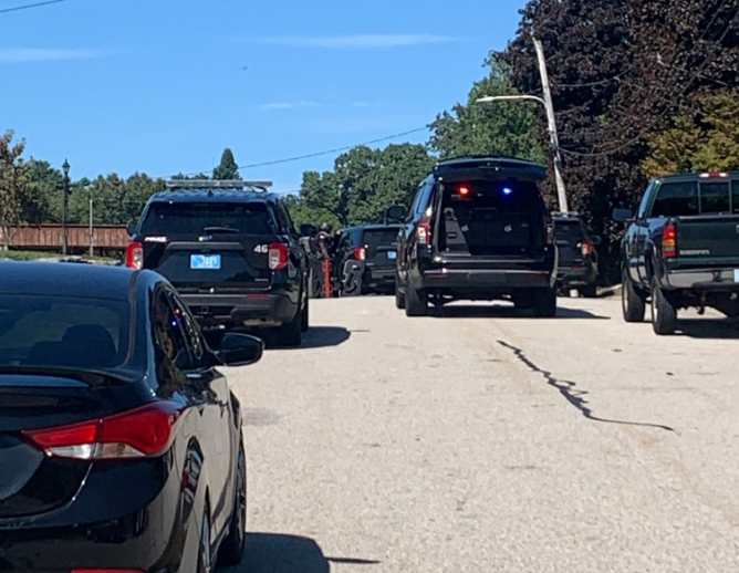 An hours-long standoff has ended in West Warwick