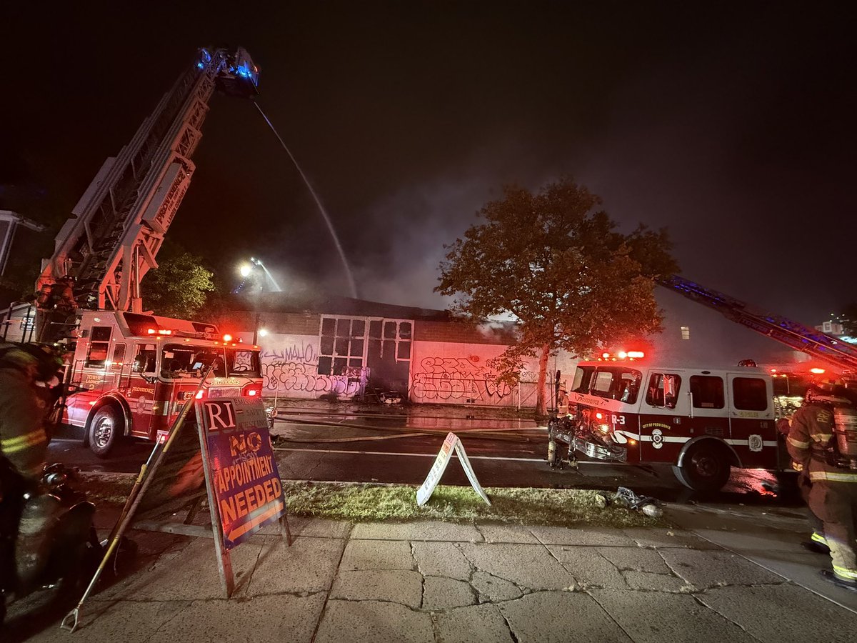 Providence firefighters have extinguished the bulk of the fire in under an hour here at a 3 alarm commercial building fire on Westminster Street. nnFortunately no injuries have occurred at this point, firefighters will be on scene for some time