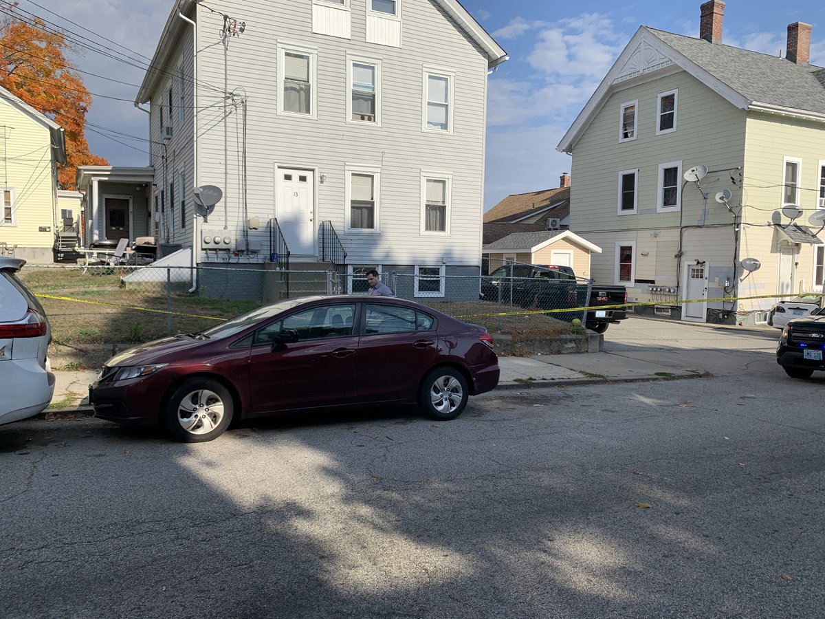 A heavy police presence gathered near Illinois Street and Rand Street on Thursday morning. K-9 units were also observed helping in the investigation