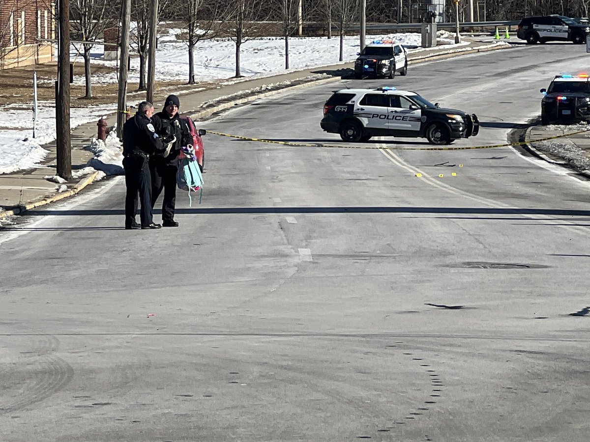 A woman and four year-old girl are in the hospital with serious injuries after being hit by a car around 7 AM outside of Hamlet Middle School in Woonsocket. Police say the driver stayed on scene and is now being questioned at the police department