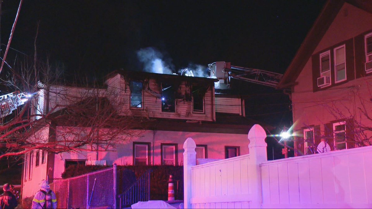 Two children are rescued from a house fire in Providence.