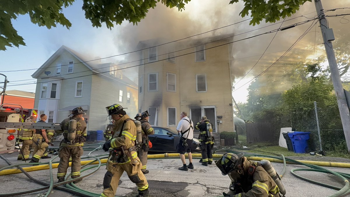 East Providence 3rd alarm East Providence **3rd Alarm** 40 Teofilo Braga Way. Fire in a 3 stry wdfrm multiple family dwelling. 