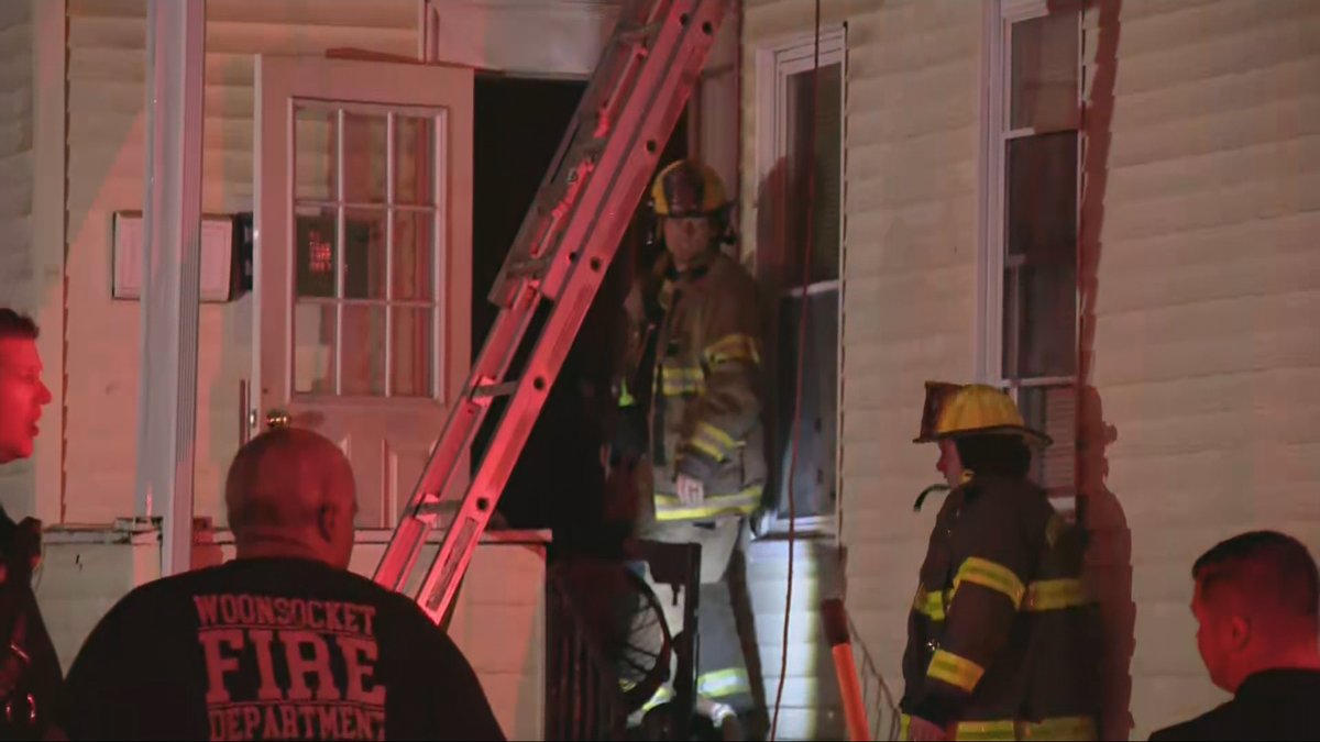 The Woonsocket Fire Department responded to an early morning fire in the city on Wednesday