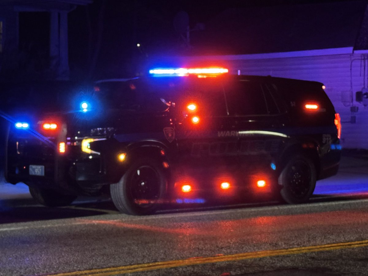Active police investigation underway on Blake Road in Warwick. Cruisers have it blocked off. One man got out of the back of a police car. Two other people are now with him in an ambulance