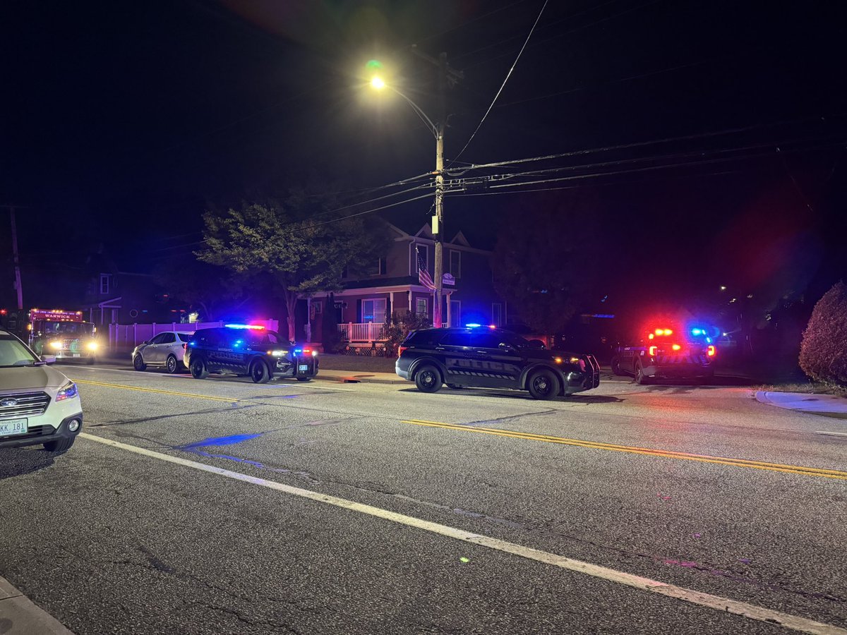 Active police investigation underway on Blake Road in Warwick. Cruisers have it blocked off. One man got out of the back of a police car. Two other people are now with him in an ambulance 