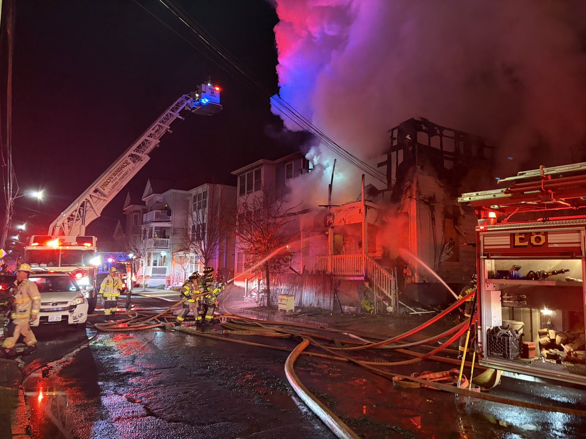 Second alarm house fire on Althea St. The fire is fully involved, and there’s an exposed building with minor extension. No injuries have been reported at this time. Red Cross has been dispatched to assist five adults and four children