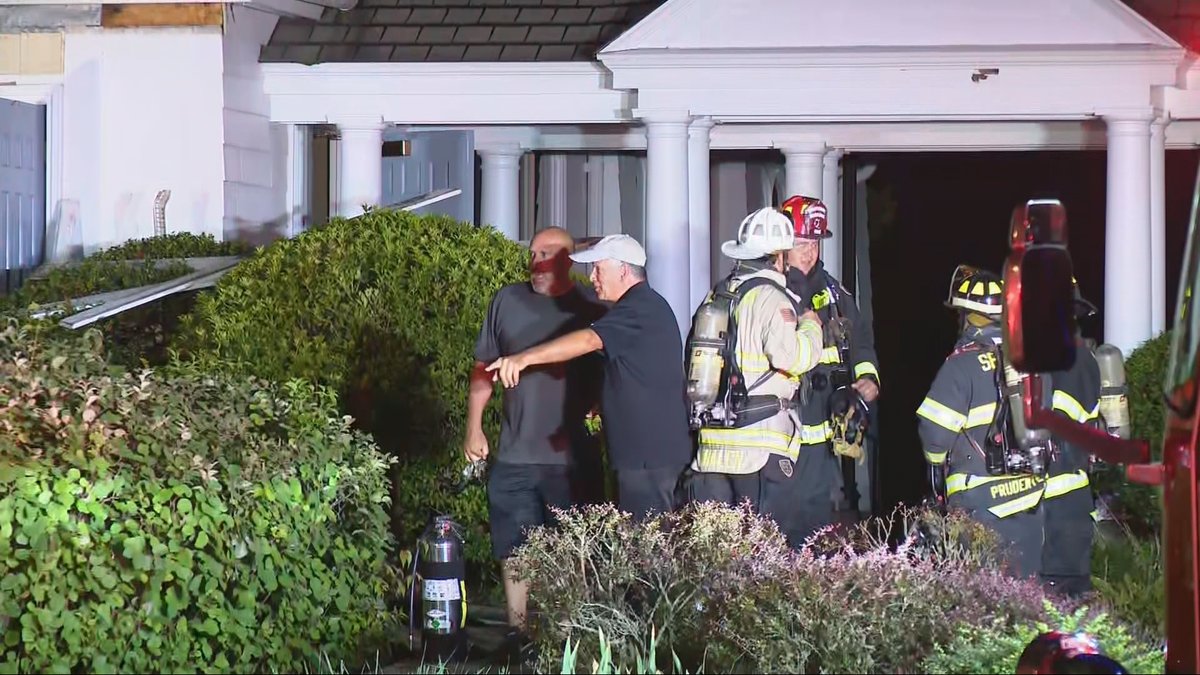 Fire crews responded to a small fire at a church in Barrington early Tuesday morning