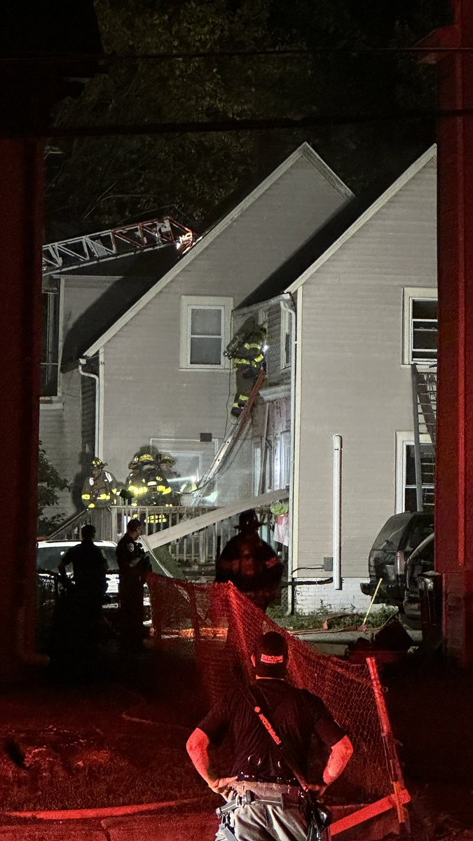 Woonsocket, 2nd alarm 65 Hamlet Ave, fire in the basement